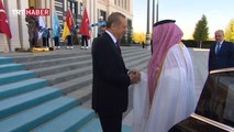 Cumhurbaşkanı Erdoğan, Suudi Arabistan Veliaht Prensi Nayif'i kabul etti