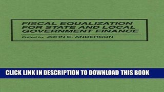 Collection Book Fiscal Equalization for State and Local Government Finance