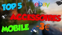 TOP 5 ACCESSOIRES MOBILE PAS CHER A MOINS DE 3€