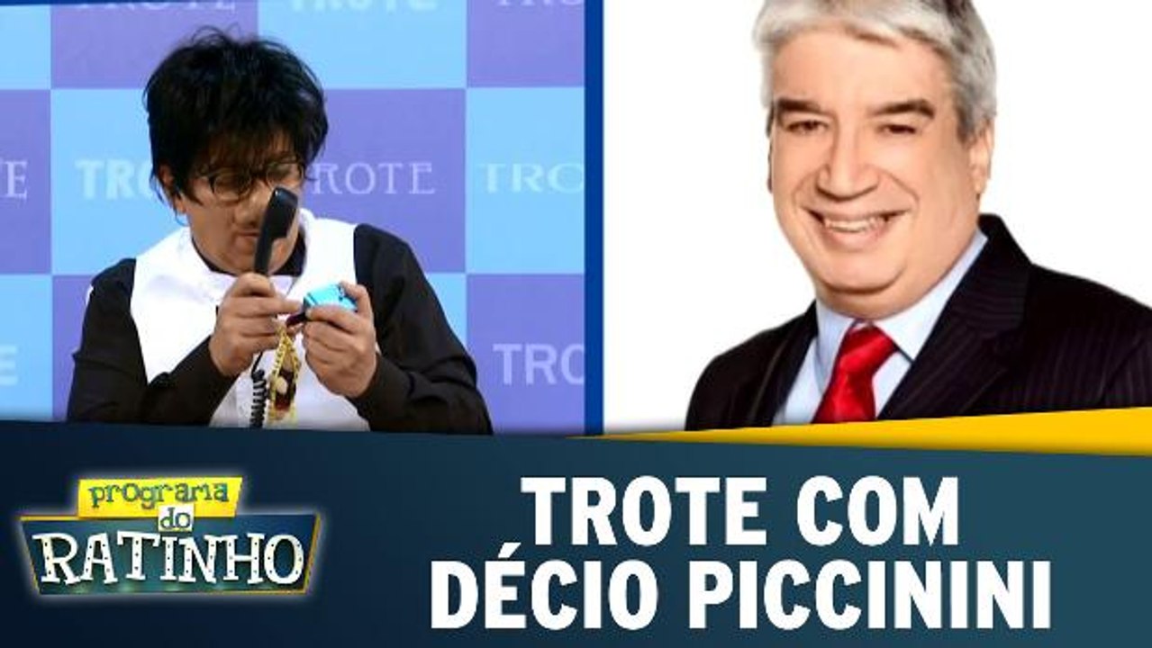 Trote com Décio Piccinini