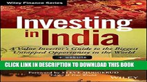 [PDF] Investing in India,   Website: A Value Investor s Guide to the Biggest Untapped Opportunity