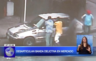 Video revela forma como banda operaba en mercado de transferencia de Guayaquil