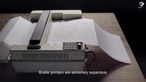 Samsung desarrolla una tinta tangible para imprimir en braille