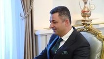 Başbakan Yıldırım, Türkiye Çimento Müstahsilleri Birliği Yönetim Kurulu Başkanı Mustafa Şefik Tüzün...