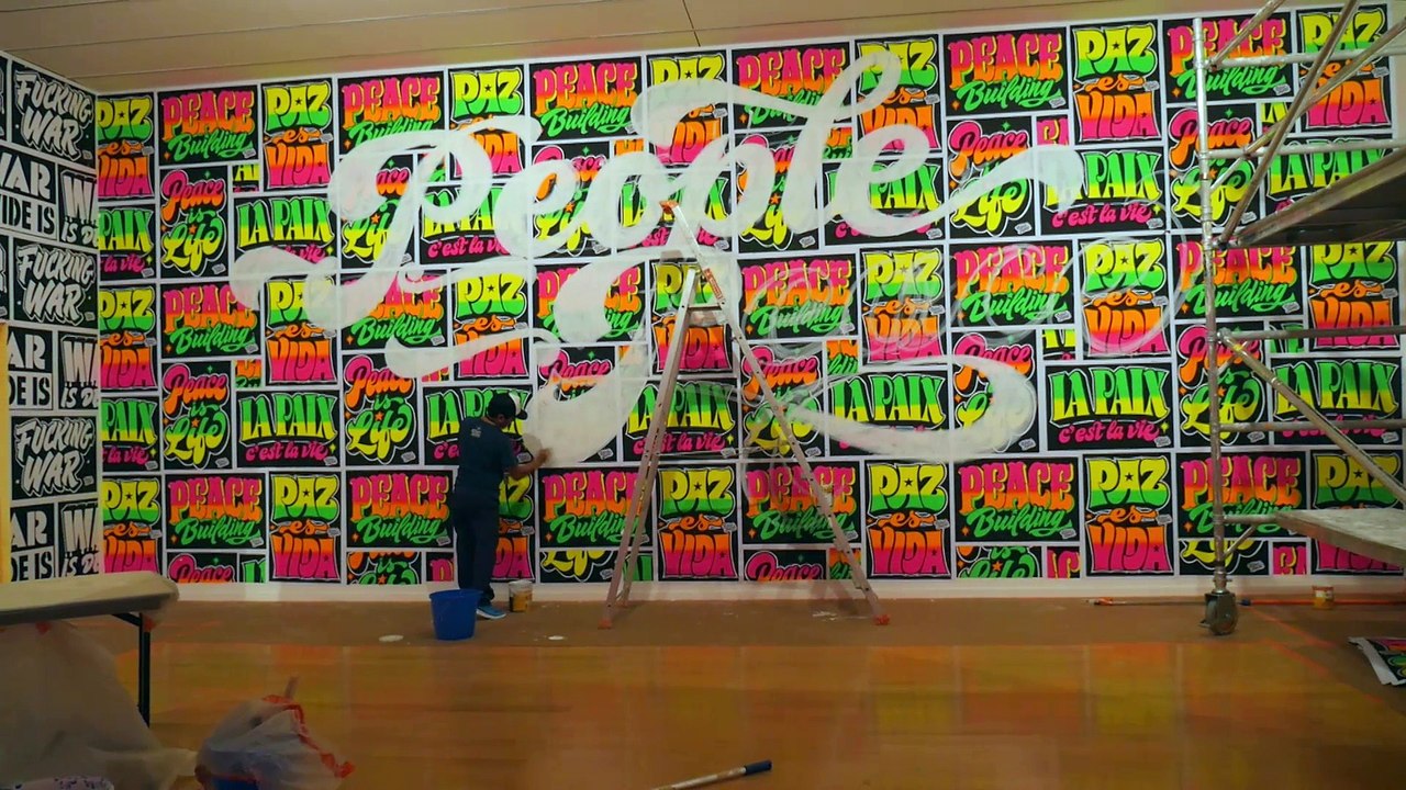 Wall Drawings (les artistes en direct pendant les 10 jours exceptionnels)