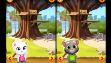 ‪Talking Tom Gold Run VS Talking Angela Gold Run‬‏