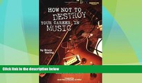 Big Deals  How Not to Destroy Your Career in Music: Avoiding the Common Mistakes Most Musicians