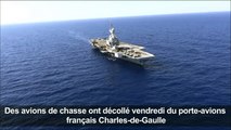 Lutte contre l'EI: début des opérations du Charles de Gaulle