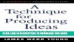 [PDF] A Technique for Producing Ideas (Advertising Age Classics Library) Full Collection