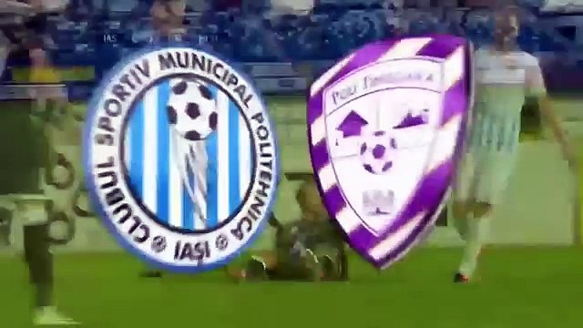 CSM Iasi - Poli Timisoara 0 - 1 Goal O. Drăghici (ROMANIA Liga 1 - 30.09.2016)