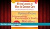 FREE PDF  Writing Lessons To Meet the Common Core: Grade 1: 18 Easy Step-by-Step Lessons With