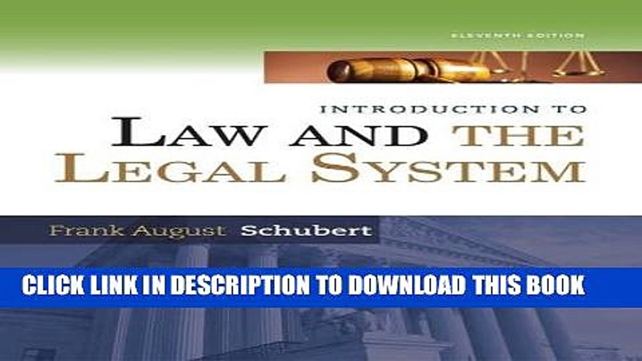 [PDF] Introduction to Law and the Legal System Popular Colection