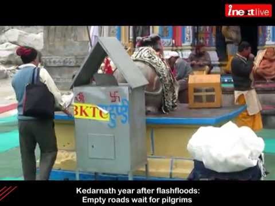 Kedarnath year after flashfloods: Empty roads wait for pilgrims