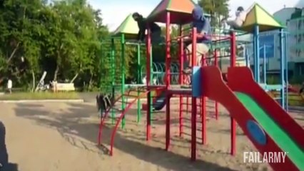 Ultimate Playground Fails Compilation    FailArmy