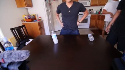Water Bottle Trickshot FAILS (BTS)