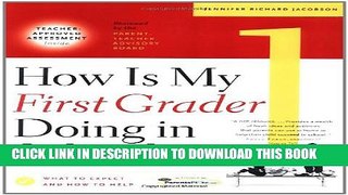 New Book How Is My First Grader Doing in School? What to Expect and How to Help