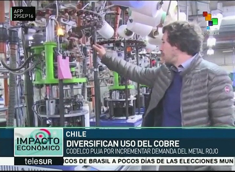 Chile: Codelco impulsa la demanda del cobre