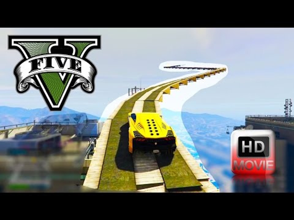 Roller Coaster In The Air (GTA 5 Funny Montage)