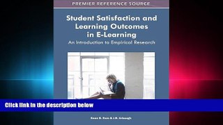 FAVORITE BOOK  Student Satisfaction and Learning Outcomes in E-Learning: An Introduction to