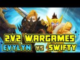 Evylyn vs Swifty 2v2 & 1v2 Arena 