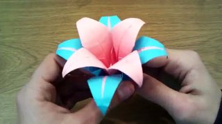 How To Make an Origami Lily Flower