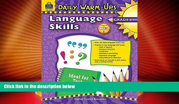 Big Deals Daily Warm-Ups: Language Skills Grade 6 Best Seller Books Best Seller
