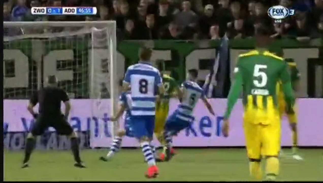Tom Trybull Goal HD - Zwolle 0-1 Den Haag 30.09.2016