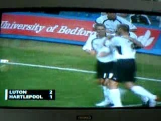 Luton Town 2-1 Hartlepool United (Sat 11th Aug 07)