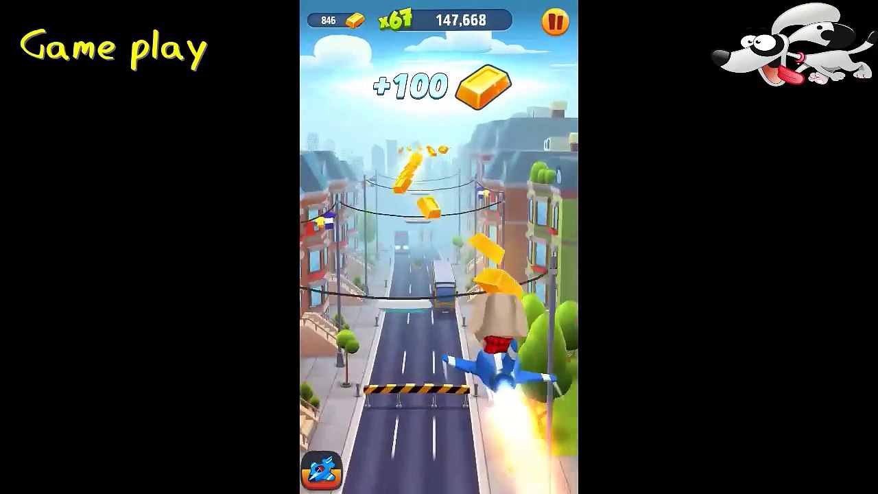 ‪Talking Tom Gold Run - Talking Ben Gameplay - Ben's Adventure #1‬‏