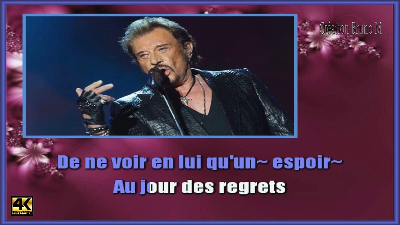 Paroles De Johnny Hallyday Tes Tendres Années