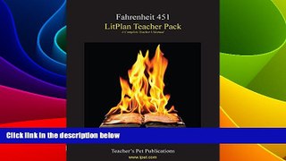 Big Deals  Fahrenheit 451 LitPlan - A Novel Unit Teacher Guide With Daily Lesson Plans