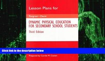 Must Have PDF  Lesson Plans for Dynamic Physical Education for Secondary School Students (3rd