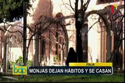 Italia: monjas dejan hábitos y se casan