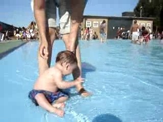 Seb at the Paddling Pool