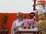 Modi mocks Sonia's invocation of God in a poll rally at Sant Kabir Nagar