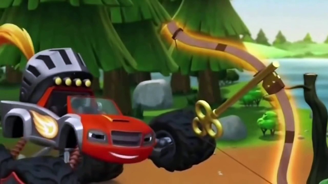Blaze And The Monster Machines - Knight Riders - Dailymotion Video