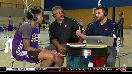 Brandon Ingram Interview - Lakers - Real Training Camp | September 30, 2016 | 2016-17 NBA Season