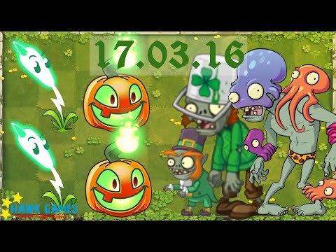 Plants vs. Zombies 2 - Luck O' The Zombie Piñata Party (March, 17 2016) [4K 60FPS]