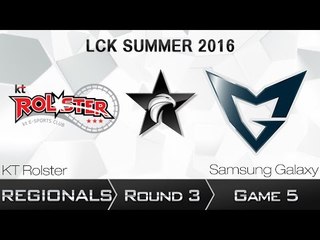 《LOL》2016 LCK 區域資格賽 Round 3 KT vs Samsung Game 5