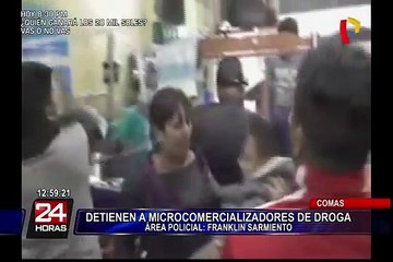 Encuentran más de 2300 ketes de droga en el Cercado de Lima