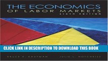New Book The Economics of Labor Markets