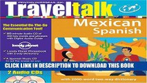 [PDF] Mexican Spanish [With Lonely Planet Phrasebook] (TravelTalk) Popular Online