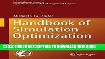 [PDF] Handbook of Simulation Optimization (International Series in Operations Research