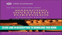 Collection Book Managing Investment Portfolios: A Dynamic Process