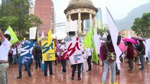 Colombianos pedem ‘Sim’ ao acordo de paz