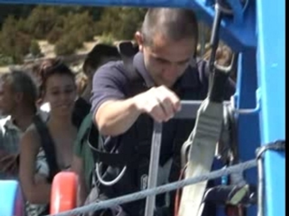 Saut a l'elastique Pont de L'Artubi