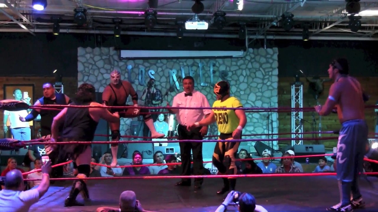 Silver King (Ramses, Jaivo Sr, and Jaivo 6 vs Nieto Del Santo, Trueno Jr, and Lowrider (VIP Lucha Libre)