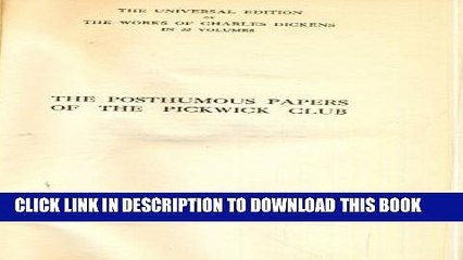 [PDF] The Posthumous Papers of the Pickwick Club Popular Collection