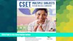 Big Deals  CSET Multiple Subjects Plus Writing Skills w/CD-ROM (CSET Teacher Certification Test