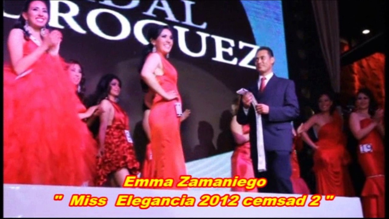 CEMSAD 2 NOMBRAMIENTO DE MISS SIMPATIA MISS FOTOGENICA Y MISS ELEGANCIA 2012